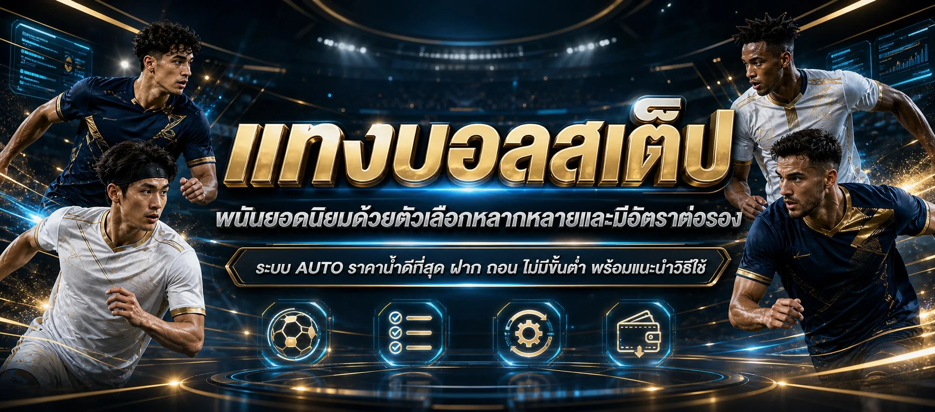 เเทงบอลออนไลน์ ราคาดีที่สุด ทุกรูปแบบการเดิมพันครบ